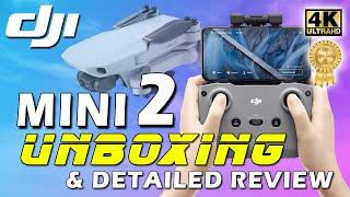 DJI MINI 2 / UNBOXING & DETAILED REVIEW / SHOULD YOU BUY OR UPGRADE? - 4K @DJI