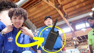 Walkie Talkie Prank on Theme Park!