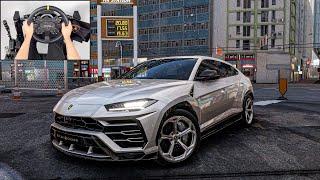 Lamborghini Urus | Test Drive Unlimited Solar Crown | Steering Wheel Gameplay