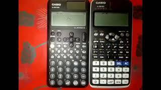 Casio fx 991 EX VS Casio fx 991 CW