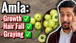 Amla for Hair Growth and Hair Graying | How to Use Amla Powder for HAIR