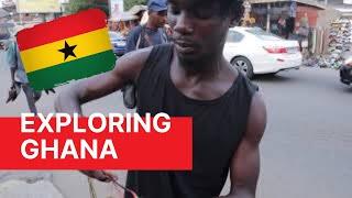 Ghana Travel Video - What to Expect in Osu Oxford Street in Accra
