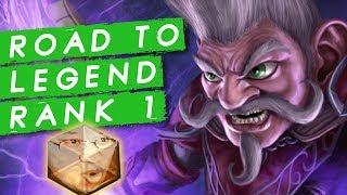 Aiming for Legend Rank 1! Let's Go! | Rastakhan's Rumble | Hearthstone