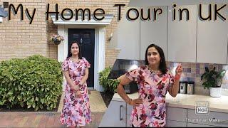 My Home Tour in UK || Nandu's World || Telugu Vlog || UK లో మా ఇల్లు || UK Telugu Vlog