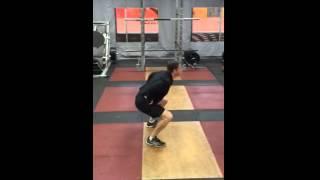 BW Squat alternate with BW Squat Jump