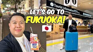 Let's go to FUKUOKA, JAPAN!  + Eating the Best Ramen & APA Hotel Room Tour! | Jm Banquicio