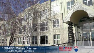 Condo for Sale at 108-895 Wilkes Ave in Linden Woods Winnipeg