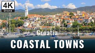 4k Drone video and short documentary on Coastal towns in Croatia | Travel guide