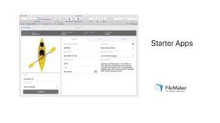 Getting Started with FileMaker Starter Apps