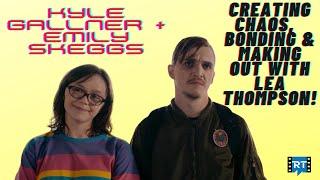 Kyle Gallner & Emily Skeggs Talk Frog Eyes and Groping Lea Thompson?!