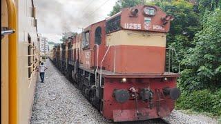 Guntakal Diamonds ( WDM3D) ALCO's powers MYS-KCG Express