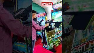 Crazy Gun Game  - Game Zone In Godhra  #shorts #gamezone #trendingshorts