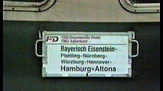 ... the end of the DB ... on 1.4.91, with 218 237-FD last time in the old station Eisenstein