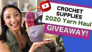 Crochet Yarn Supply Giveaway 2020 | Win Fall Supplies for Your Handmade Crochet Business or Hobby