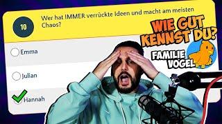 WIE GUT KENNT KAAN FAMILIE VOGEL CHALLENGE? *Ergebnis wird euch schockieren*