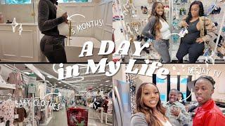 SPEND A DAY WITH ME 5 MONTHS PREGNANT !!!