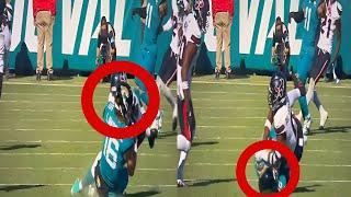 Trevor Lawrence injured on this hit. Defender was ejected | Jacksonville Jaguars Vs Houston Texans