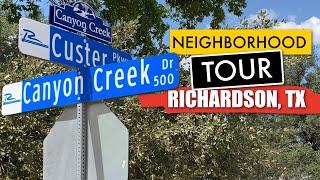 Best Neighborhoods in Richardson, TX - CANYON CREEK