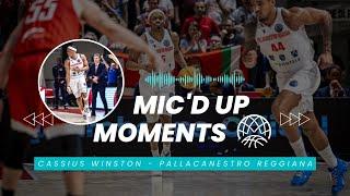 "GREAT DAY TO HAVE A GREAT DAY" Mic'd Up Moments - Cassius Winston - Player #BasketballCL