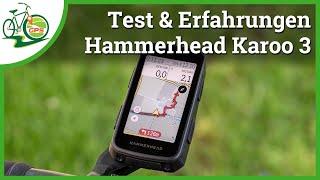 HAMMERHEAD Karoo 3 Test & Erfahrungen  Top Display  Schnelle & präzise Navigation 