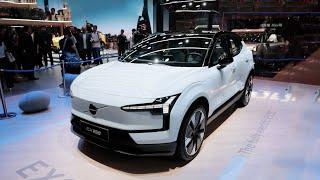 2024北京車展直擊！史上最速VOLVO 全新EX30入門電動車