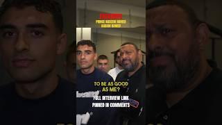 “WHO IS GONNA BE AS GOOD AS ME” Prince Naseem Hamed STILL GOT CHARISMA | Aadam Hamed