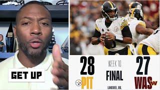 Russell Wilson is READY for Super Bowl! - Ryan Clark breaks Steelers' 28-27 comeback win vs Command