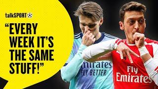 "He's Turned Into Özil!" Arsenal Fan SLAMS Martin Ødegaard After 1-1 Draw With Man United!