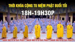 Trực Tiếp : THỜI KHOÁ NIỆM PHẬT, LỄ PHẬT (KHOÁ TỐI 18H00P-19H40P -CHÙA HỘ PHÁP - PHÚ MỸ-BRVT)