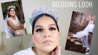 ME MAQUILLE Y PEINE SOLA PARA MI BODA! (RECREANDO EL LOOK)