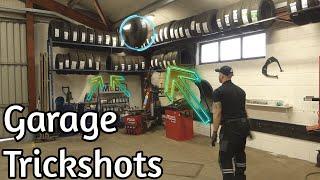 Mechanic Trick Shots At Work!!!