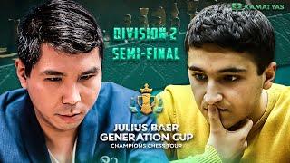 Ang POWERFUL Comeback Ni Wesley Sa Division 2! | So vs Sargsyan  Julius Baer 2024  Semi-Final