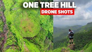 MATHERAN Via ONE TREE HILL Trek | DRONE SHOTS | Best monsoon trek for beginners near Mumbai