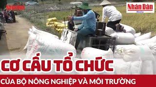 Cơ cấu tổ chức của Bộ Nông nghiệp và Môi trường | Báo Nhân Dân