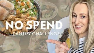 NO SPEND MEAL CHALLENGE | Using up ingredients & nosy through my cupboards