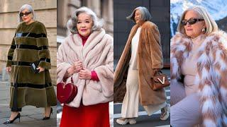  [EXCLUSIVE LOOKS] Fur Coats Every Mature Woman Needs! Timeless Style for Autumn-Winter