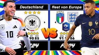 Deutschland  vs Rest von Europa  in FC 24! ️ (EURO 2024)