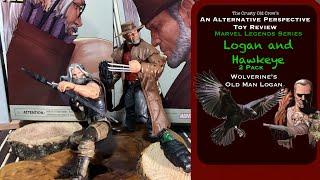 An Alternative Perspective Toy Review #7- Marvel Legends Series Logan & Hawkeye 2pk, Old man Logan!
