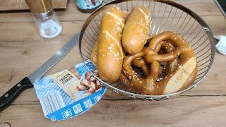 Laugenstangen und Brezeln  aufbacken von Aldi. Günstig für 2,60 Euro