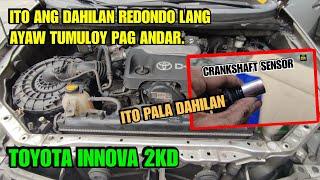 ANONG DAHILAN BAKIT HINDI UMAANDAR AT REDONDO LANG ANG TOYOTA INNOVA 2K ENGINE.