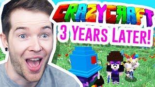 Playing Minecraft CRAZYCRAFT 3 Years Later!