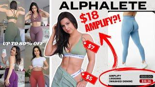 I FINALLY TRIED THE ALPHALETE AMPLIFY GRAVITY LEGGINGS | ALPHALETE TRY ON HAUL REVIEW + BLACK FRIDAY