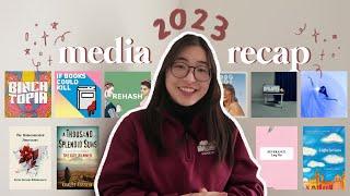 2023 media recap — books, podcasts, video games and more!