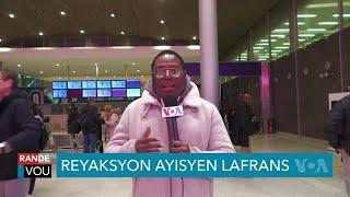 Ayisyen Paris Reyaji Sou Deklarasyon Macron Fe pou di Dirijan Ayisyen yo "Sòt"" pou Revoke Conille