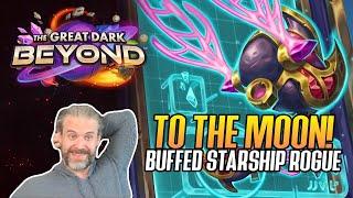 (Hearthstone) To The Moon! Buffed Starship Rogue!