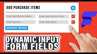 FlutterFlow - Create Dynamic Input Form Fields  | No Custom Code