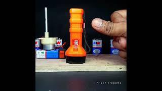 DJ light effect using gear motor / hw battery / dc motor project / 7techprojects