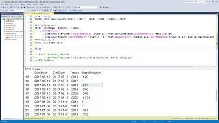 How to spread durations (in days) across years using PIVOT in SQL Server (Gantt chart)