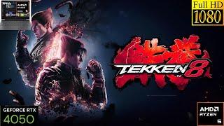 TEKKEN 8 Test On HP Victus 15 Amd Ryzen 5 8645HS | RTX 4050