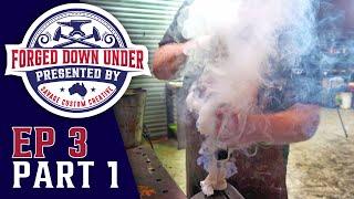 Forged Down Under | Ep 3 | Part 1 | Viking | Battle of the Blacksmiths Australia